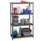 Lorell 3,200 lb Capacity Riveted Steel Shelving Recycled 59700 - alternate 2